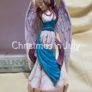 HTF Jessica Galbreth's Enchanted Art 2006 Angel Virtues HOPE Figurine Ornament